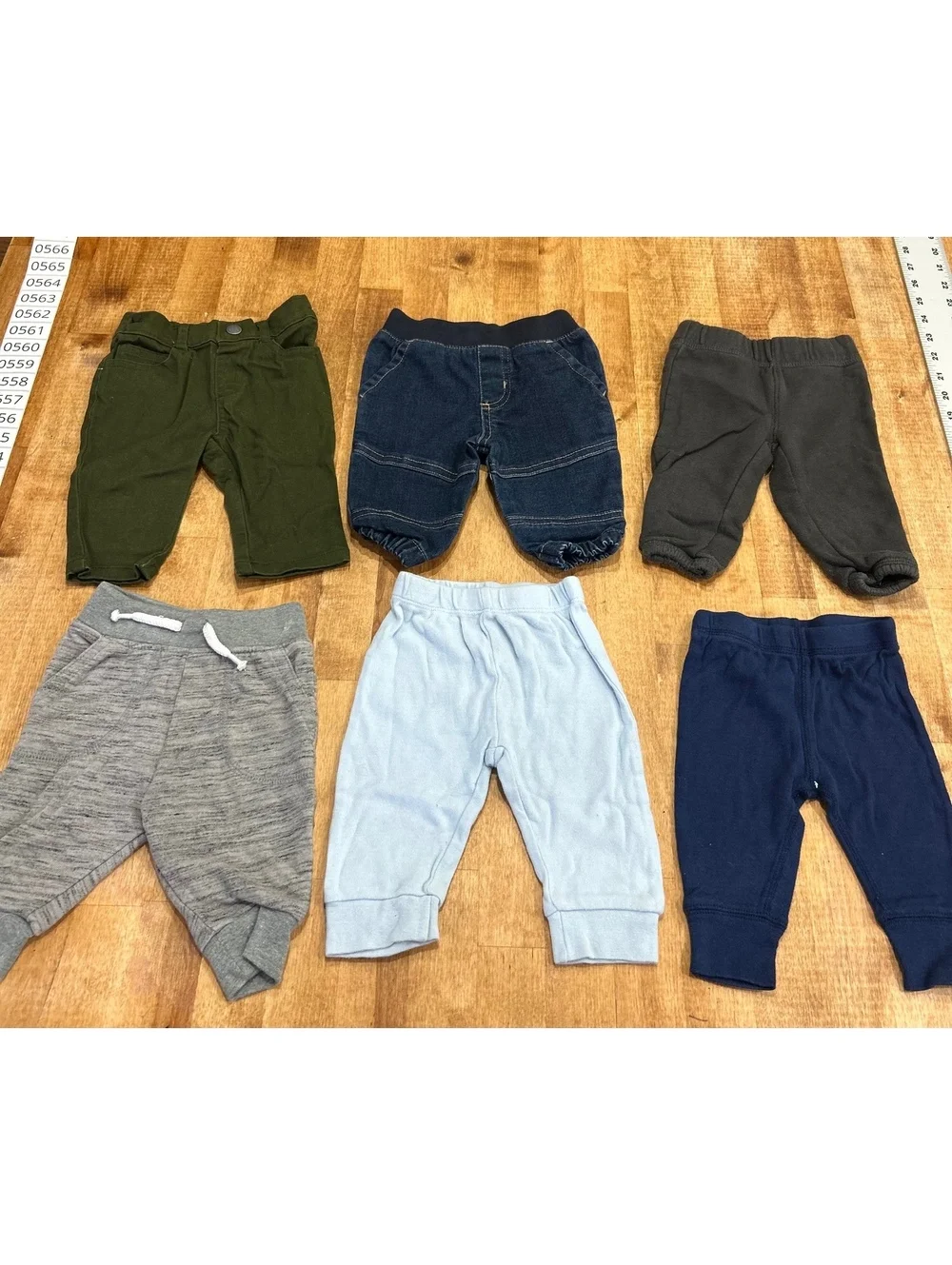 Baby Pants Bundle Size 0-3 Months - 6 Pairs